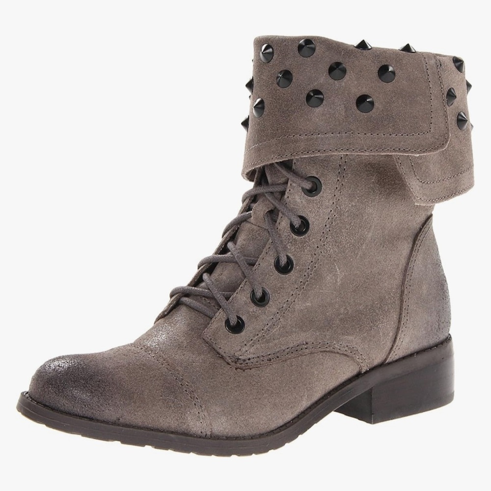 Aerosoles Gray Ankle Boots: Adding Some Studs to Your Style!